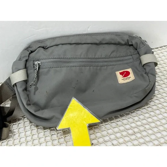 Fjallraven High Coast Hip Pack Medium Gray Fanny Pack Crossbody Bag Outdoor - Picture 9 of 10